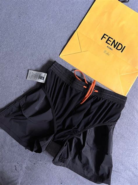 fendi swimming shorts reactive|Fendi swim shorts water activated.